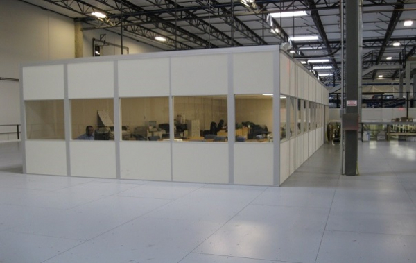 Modular Office in Warehouse